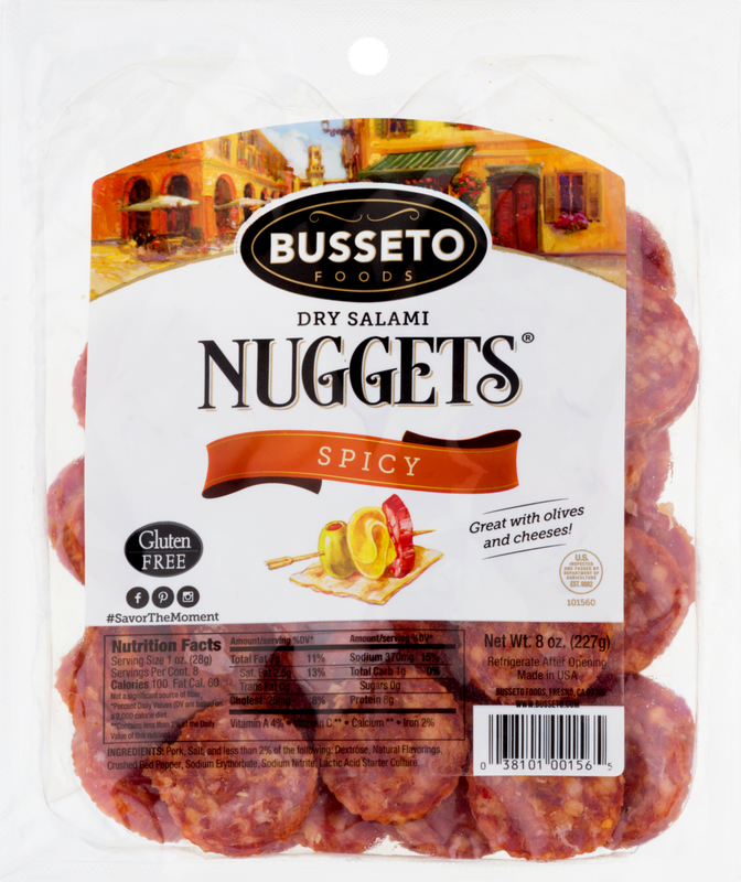 Busseto Nuggets Spicy Dry Salami