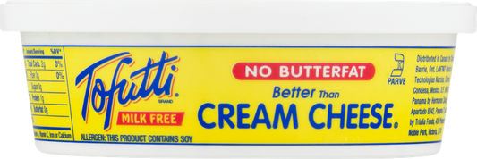 Tofutti Milk Free Better Than Cream Cheese Garlic Herb
