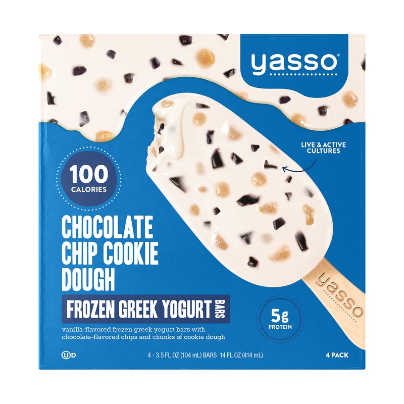 Yasso Frozen Greek Yogurt, Chocolate Chip Cookie Dough Bars