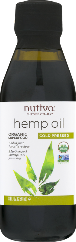 Nutiva Hemp Oil Cold Pressed