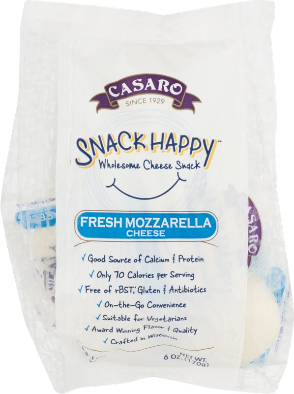 Casaro Snack Happy Fresh Mozzarella Cheese