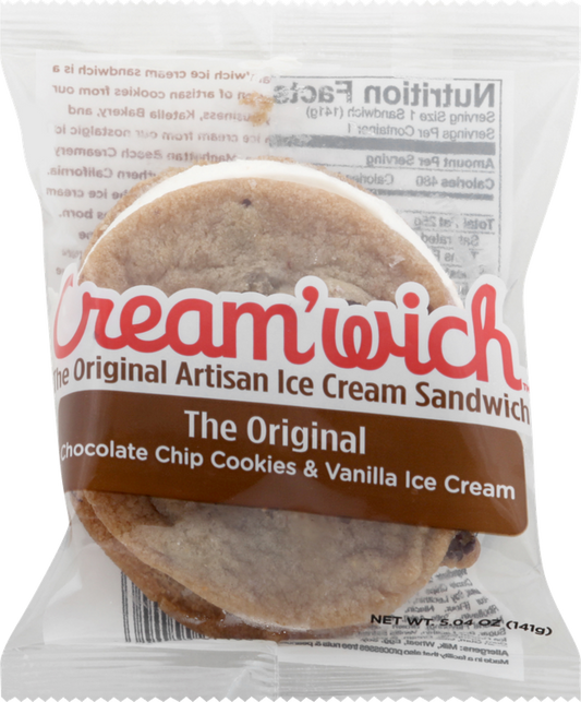 Cream'Wich The Original Ice Cream Sandwich