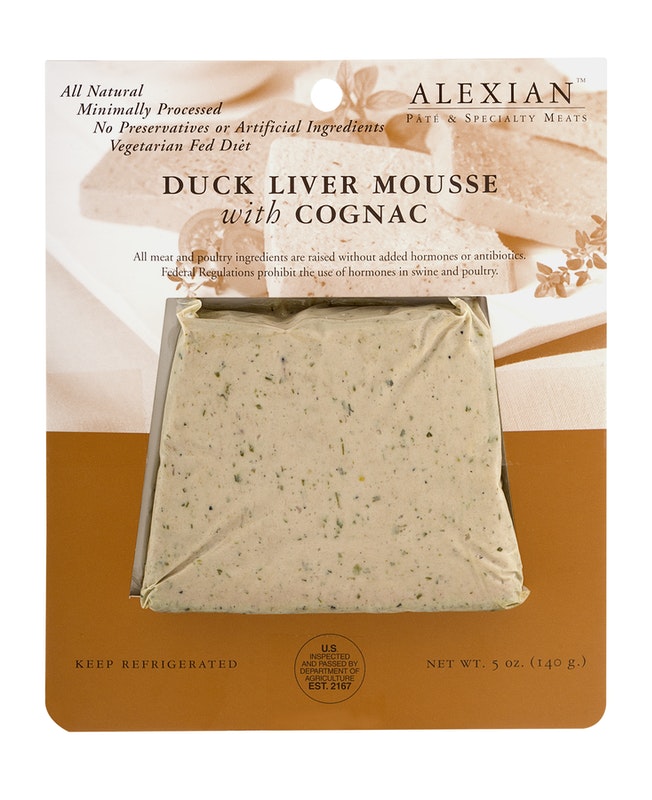 Groezinger Provisions, Inc. ALEXIAN, DUCK LIVER MOUSSE WITH COGNAC
