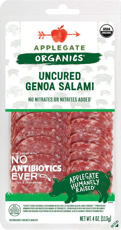 Applegate Organics Uncured Genoa Salami