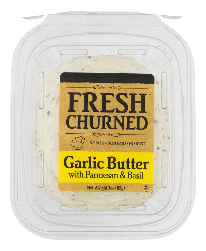 Chef Shamy Fresh Churned Garlic Butter With Parmesan & Basil