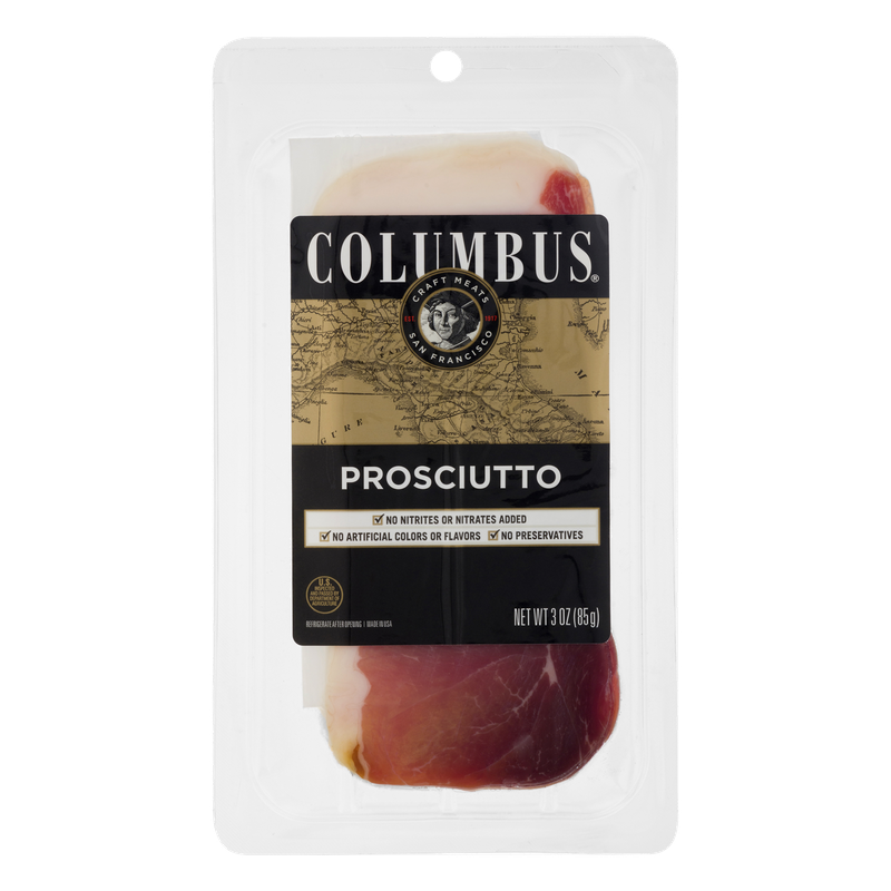 Columbus Prosciutto, Vacuum Packed