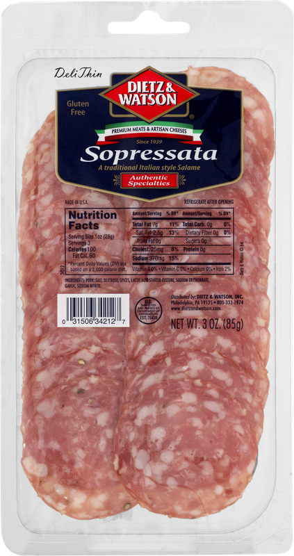 Dietz & Watson Sopressata
