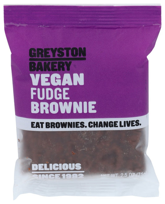 Greyston Bakery Vegan Fudge Brownie