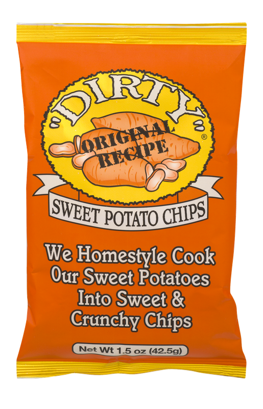 Dirty Sweet Potato Chips