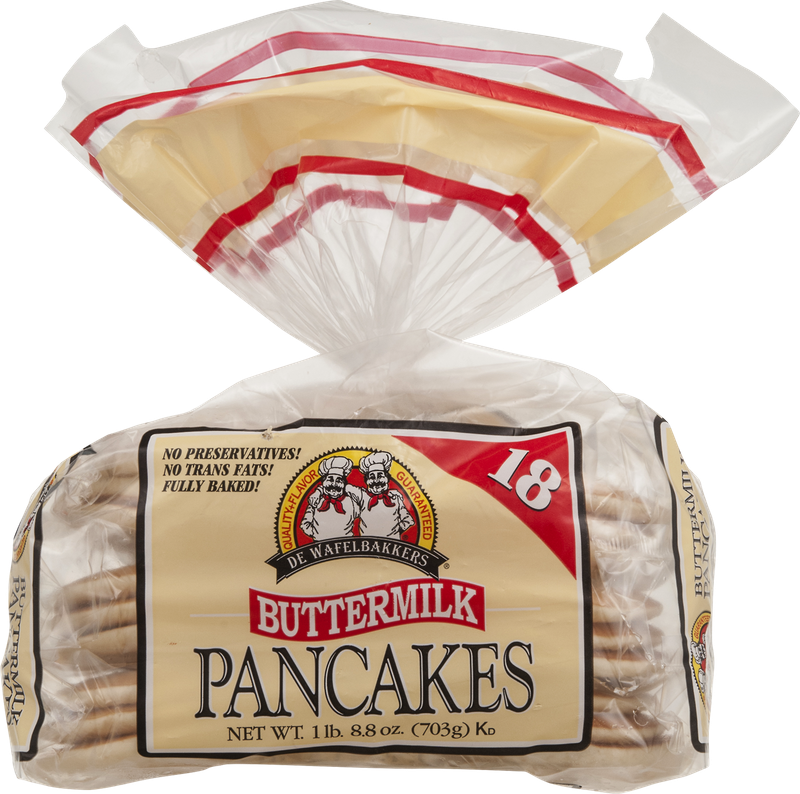De Wafelbakkers Pancakes Buttermilk