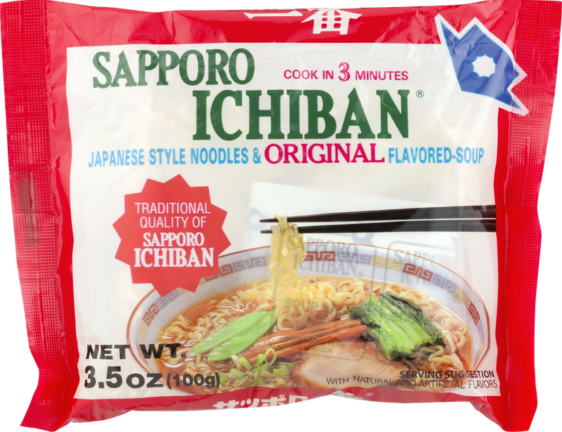 Sapporo Ichiban Japanese Style Noodles &