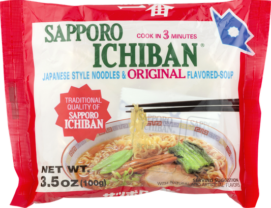 Sapporo Ichiban Japanese Style Noodles &