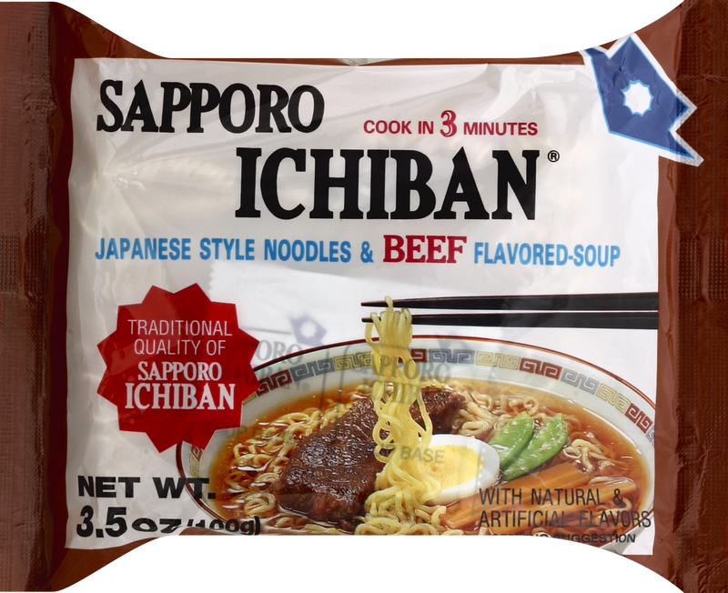 Sapporo Ichiban Japanese Style Noodles &
