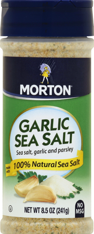 Morton Garlic Sea Salt