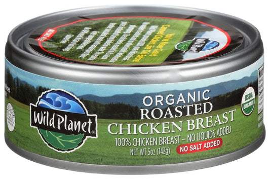 Wild Planet Chicken Breast Roasted No Salt Added Organic