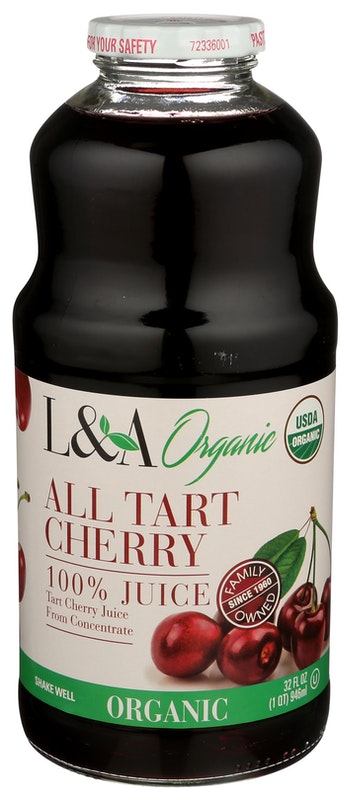 L&A Organic All Tart Cherry 100% Juice