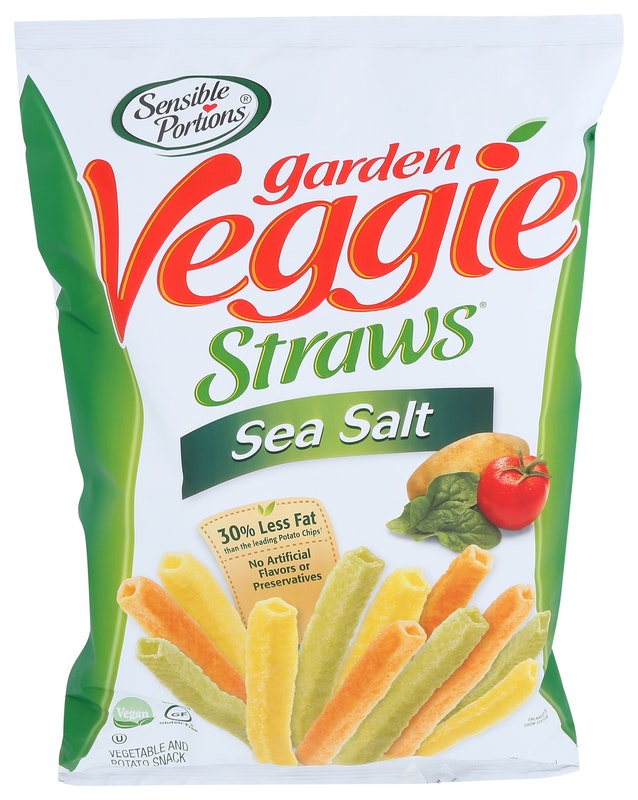 Sensible Portions Veggie Straws Sea Salt