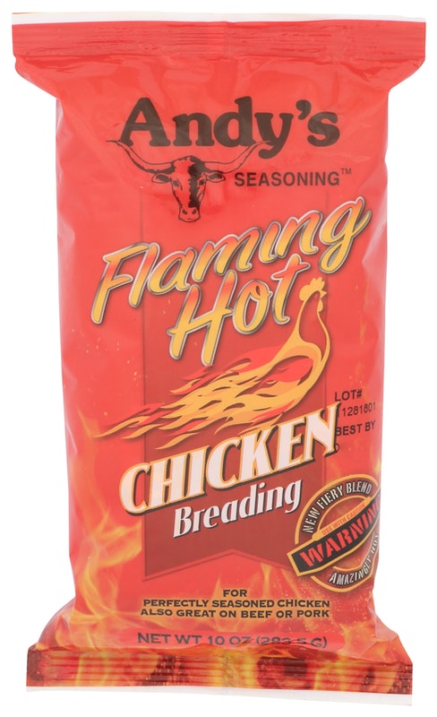 Andy's Seasoning Flaming Hot Chicken Breading