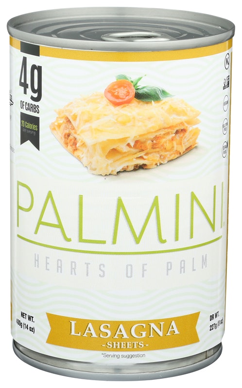 Palmini Pasta Hearts Of Palm Lasagna