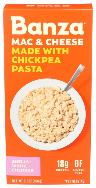 Banza Chickpea Pasta Mac & Cheese Shells & White Cheddar