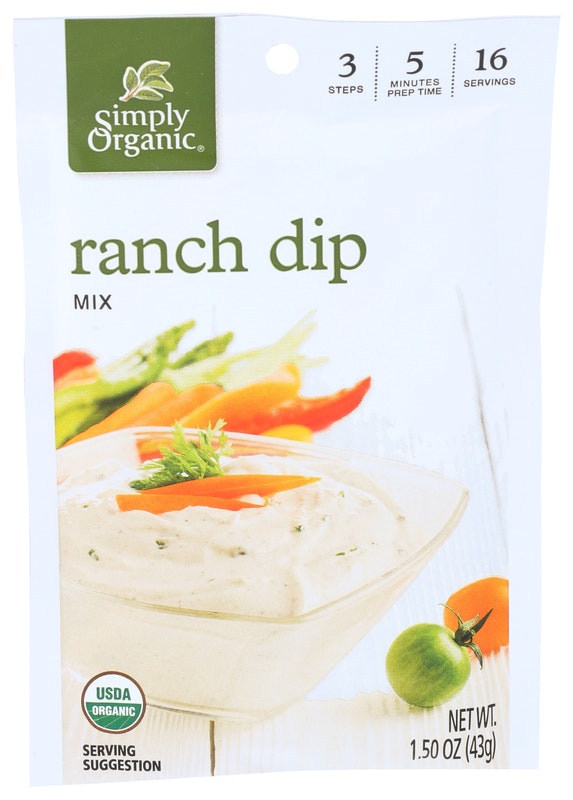 Simply Organic Dip Mix