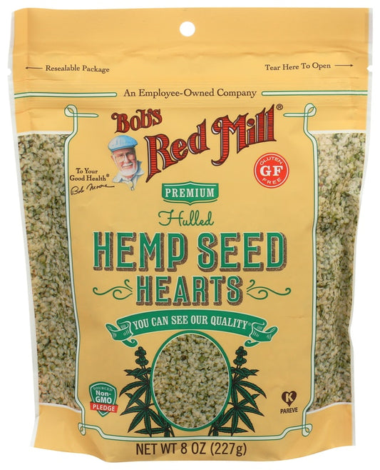 Bob's Red Mill Hulled Hemp Seed Hearts Gluten Free