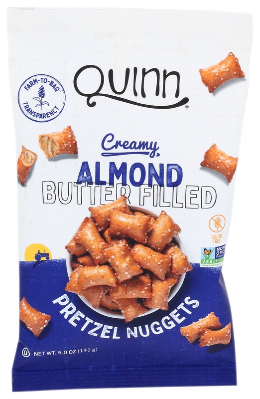 Quinn Maple Almond Butter Filled Pretzels