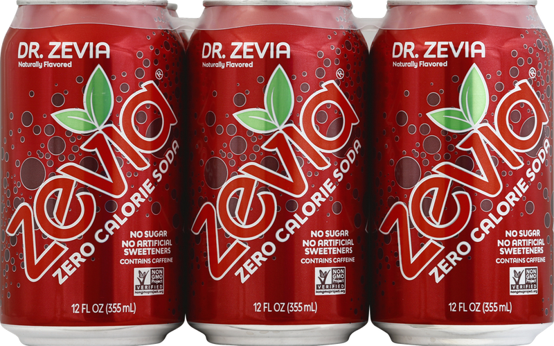 Zevia Zero Calorie Soda Dr. Zeiva