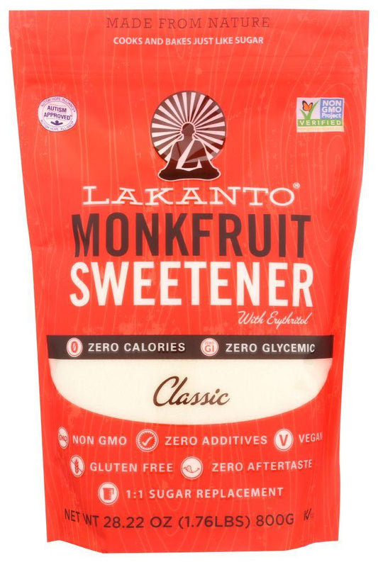 Classic Monkfruit Sweetener | 8 Pack