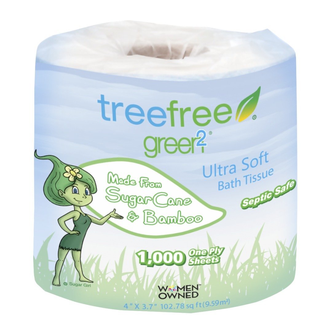 Green2 Bath Tissue 2Ply 300Sht T