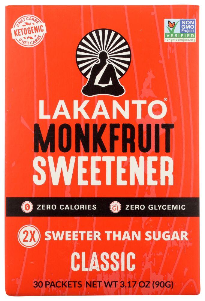 Classic Monkfruit Sweetener Sticks | 8 Pack