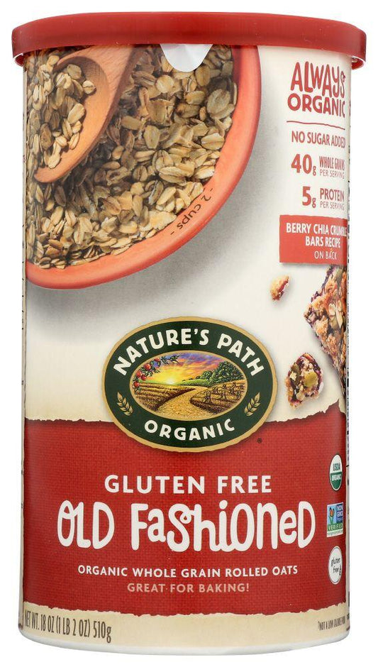 Nature's Path Gluten-Free Old Fashioned Rolled Oats | 6 Pack