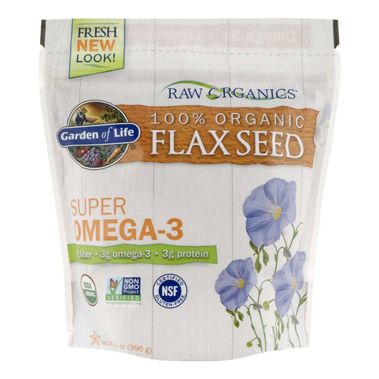 Raw Organic Flax Seeds | 1 Pack