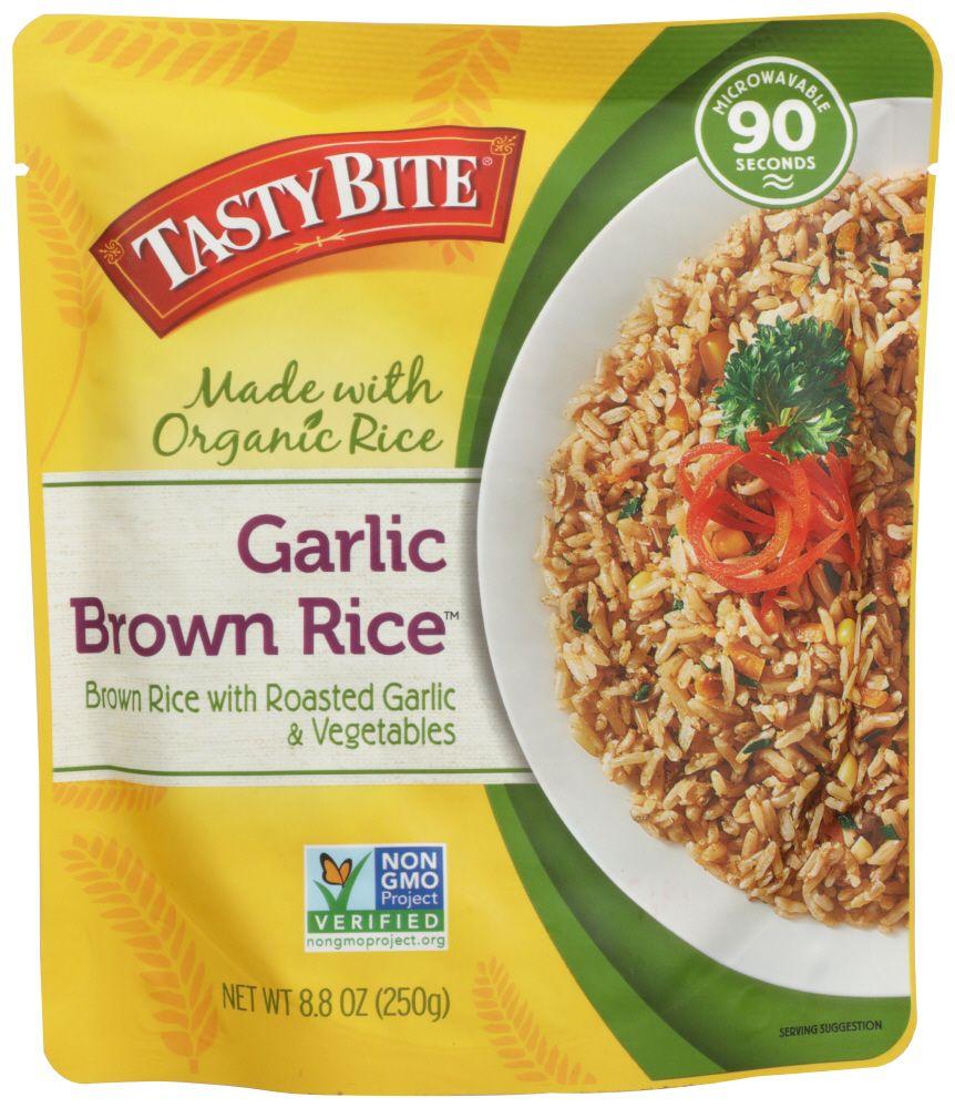 Roasted Garlic Brown Rice | 6 Pack