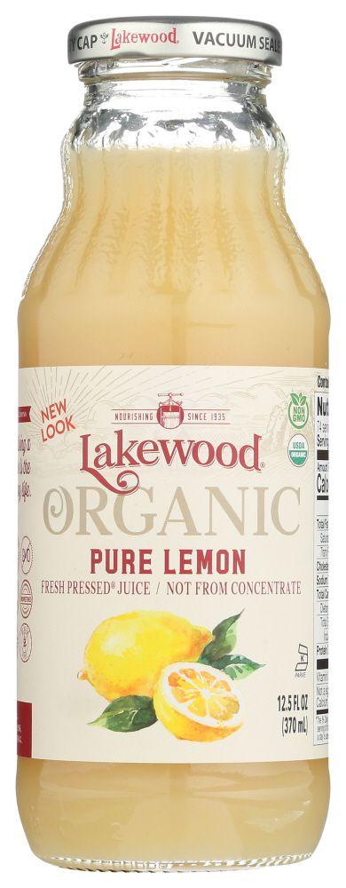 Organic Lemon Juice | 12 Pack