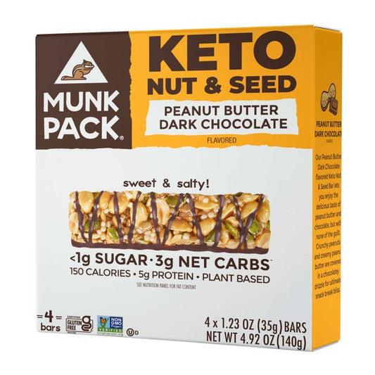 Munk Keto Nut & Seed Bars | 6 pack