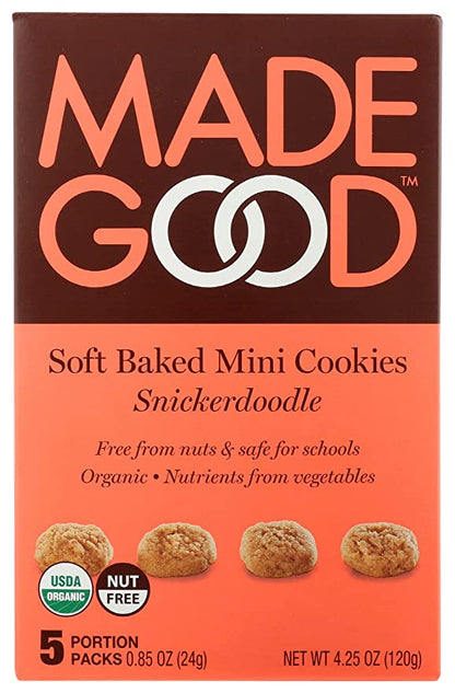 Madegood Soft Baked Mini Cookies | 6 pack