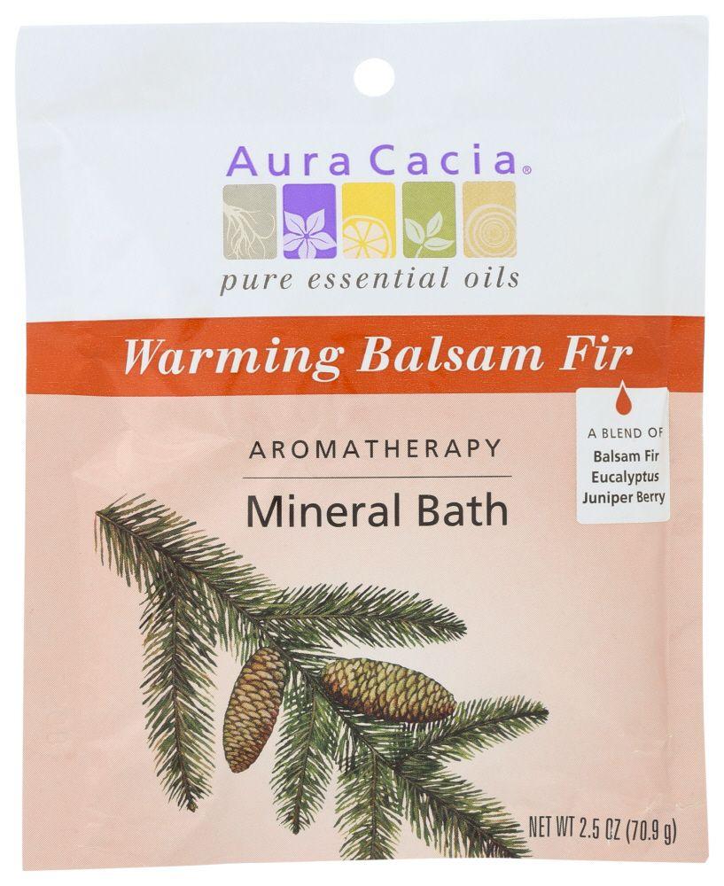 Aura Cacia Bath Mnrl Balsam Fir Warm