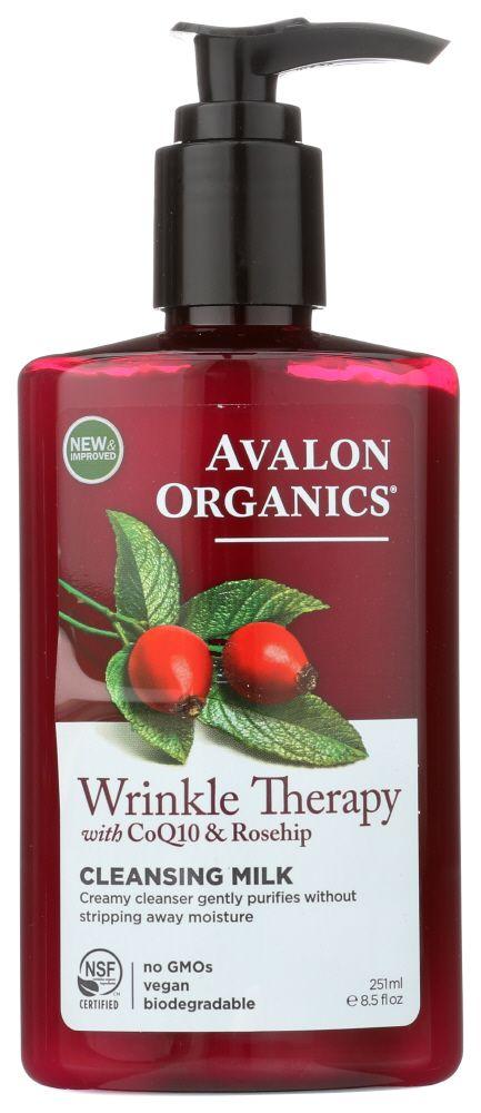 Avalon Organics Wrinkle Therapy Clsng Mil