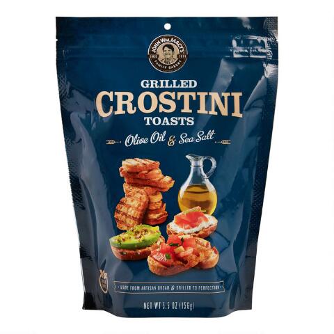 John Wm. Macy's Sea Salt & Olive Oil Crostini Toasts