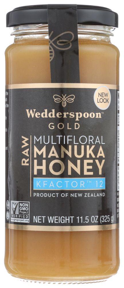 Wedderspoon Honey Manka 100 Raw 12+ | 6 Pack