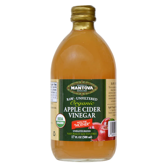 Mantova Organic Raw Apple Cider Vinegar | 6 pack