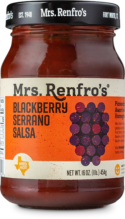 Mrs. Renfro's Blackberry Serrano Salsa | 6 pack