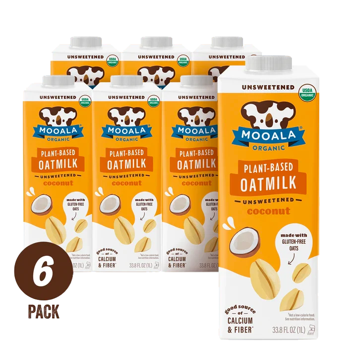 Mooala Organic Plant-Based Milk | 6 pack