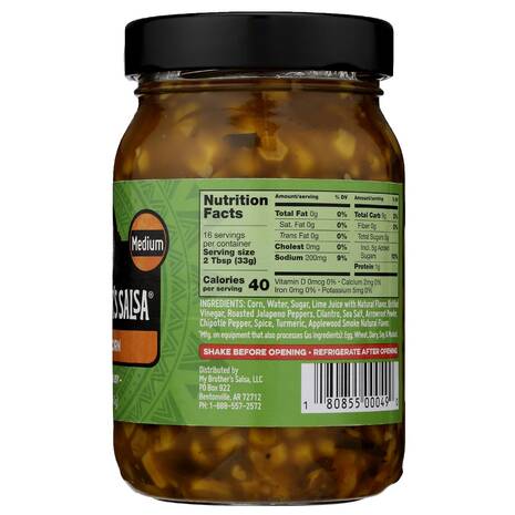 My Brothers Salsa Street Corn, Medium | 6 pack