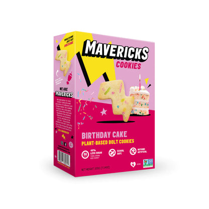 MaverickS Birthday Cake Cookies | 8 pack