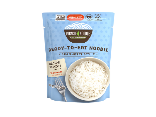Miracle Noodles Ready-to-Eat Spaghetti | 6 pack