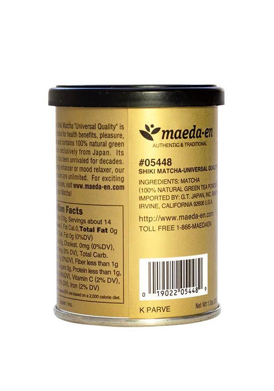 Maeda-En Shiki Matcha Green Tea Powder | 12 pack