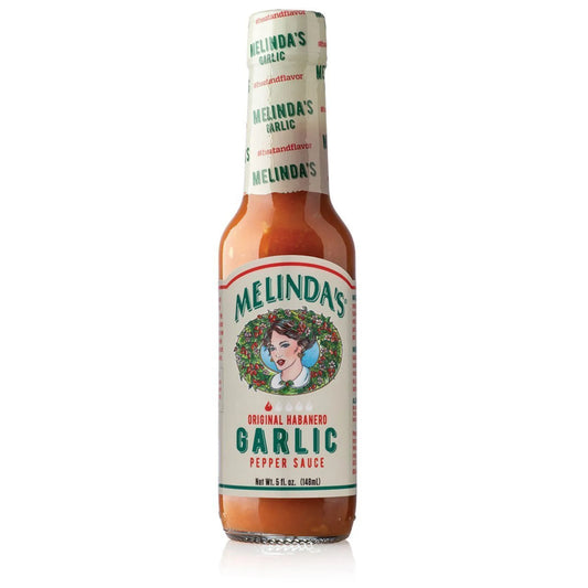Melindas Garlic Habanero Hot Sauce | 6 pack