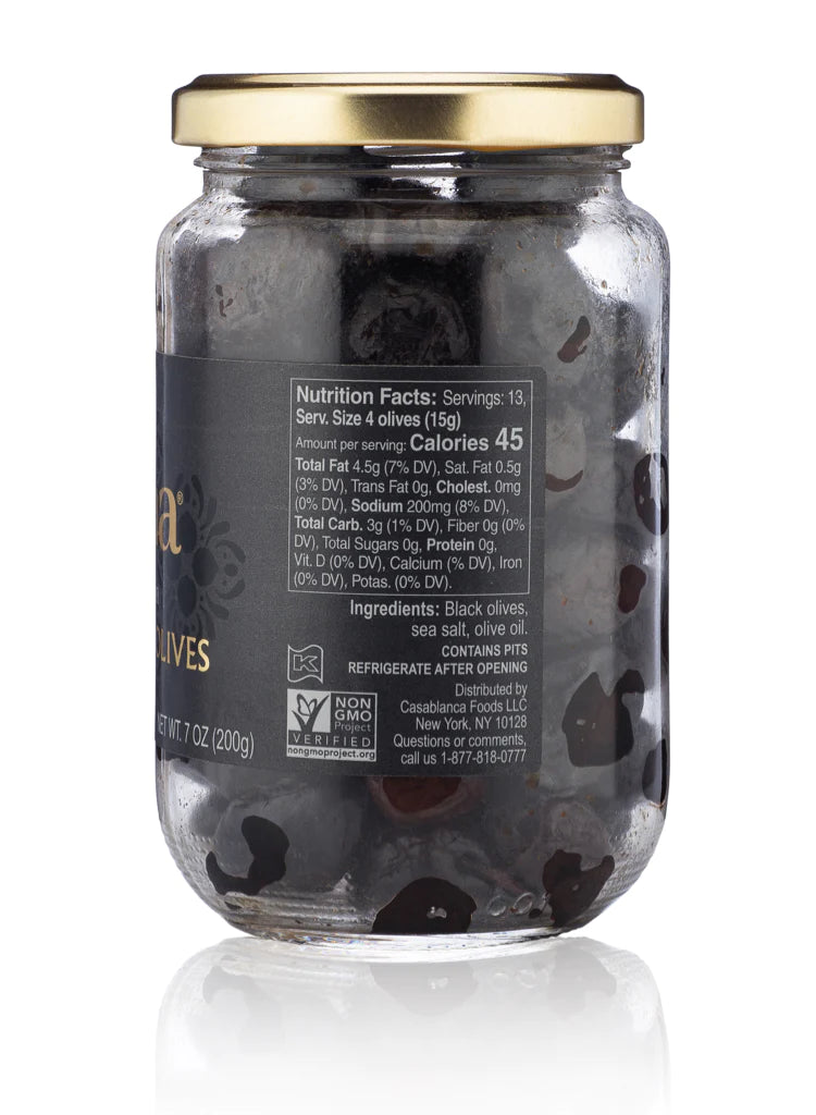 Mina Moroccan Dry Cured Olives | 6 pack